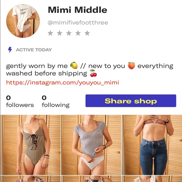 NEW CLOSET ON DEPOP✨ @mimifivefootthree - Picture 1 of 1